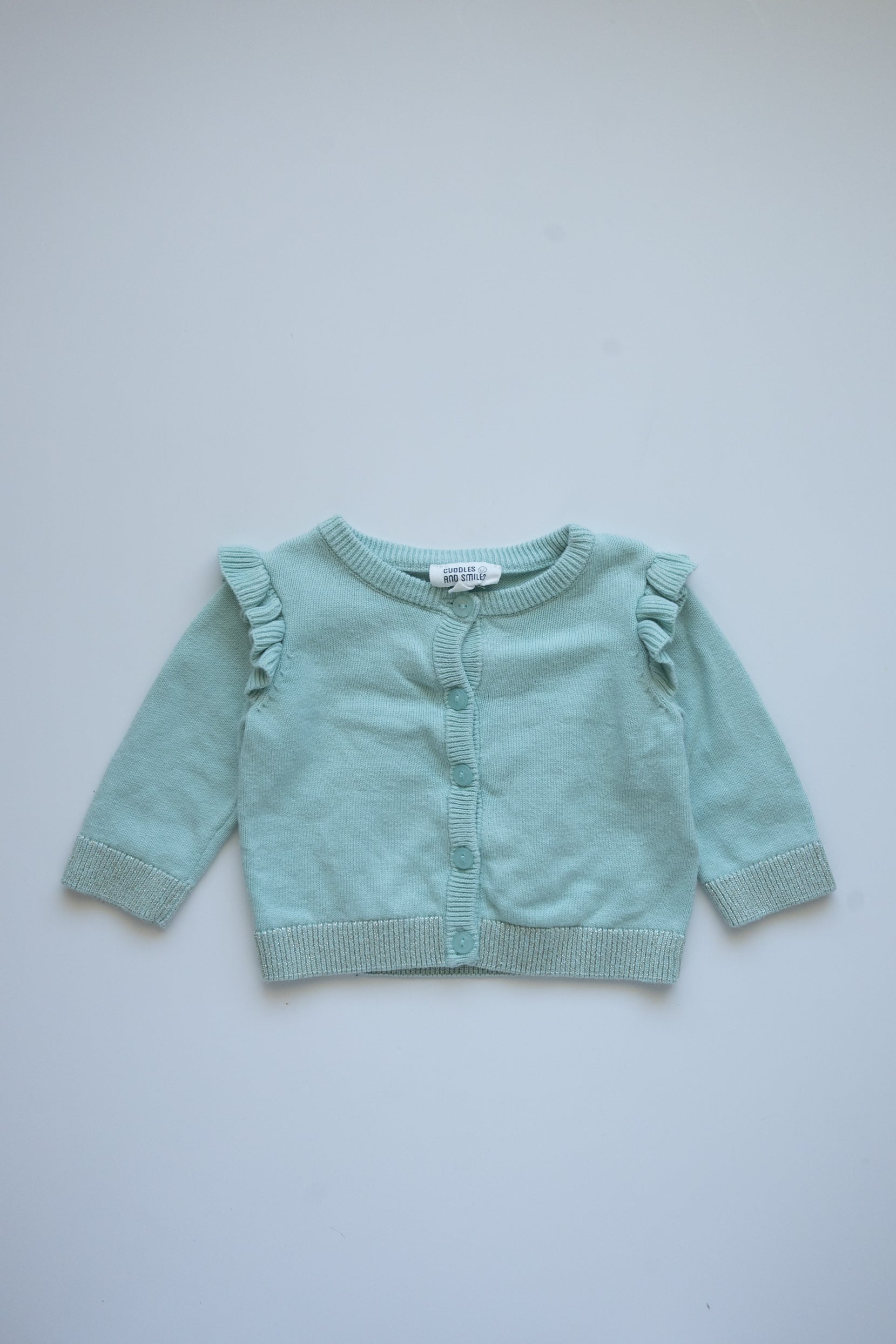 🌱 Cuddles and smiles - Cardigan 3M