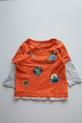 🌱 George - T-shirt manches longues 6-12M