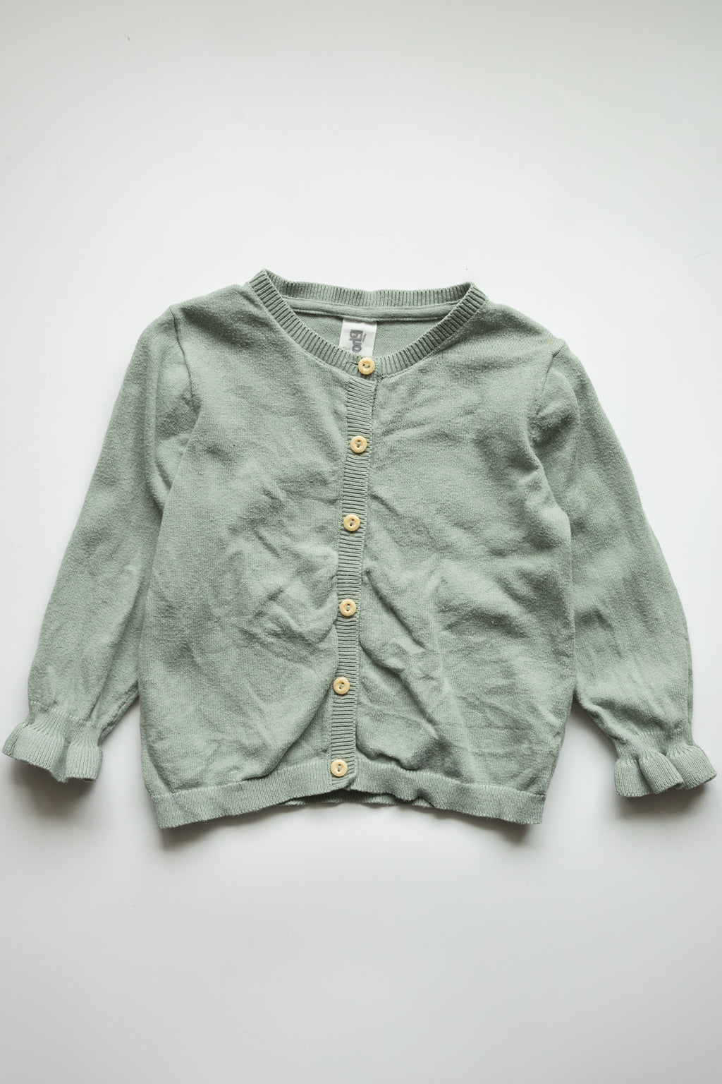 🎨 H&M - Cardigan 12-18M (légèrement mousseux)