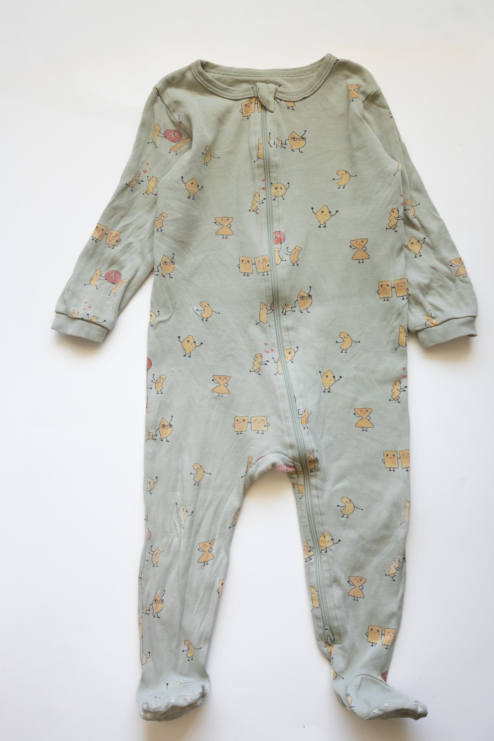 Roche ciseaux- pyjama 18M (décoloration aux genoux)