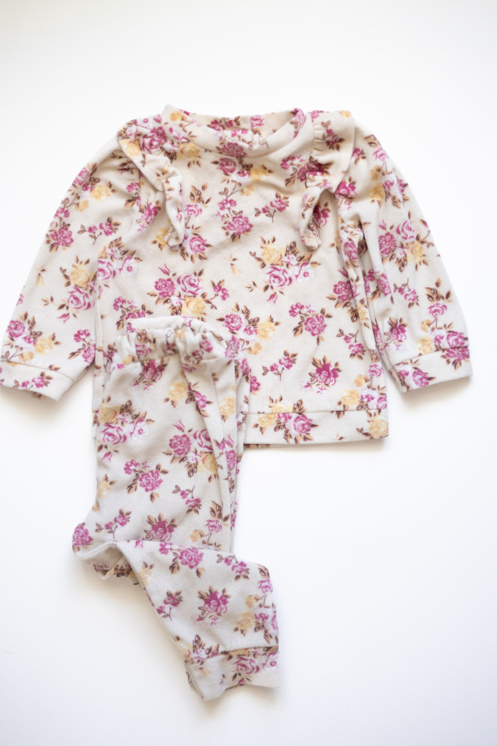 Little lass - Pyjama 2 pièces 12M (élastique pantalon tourné)