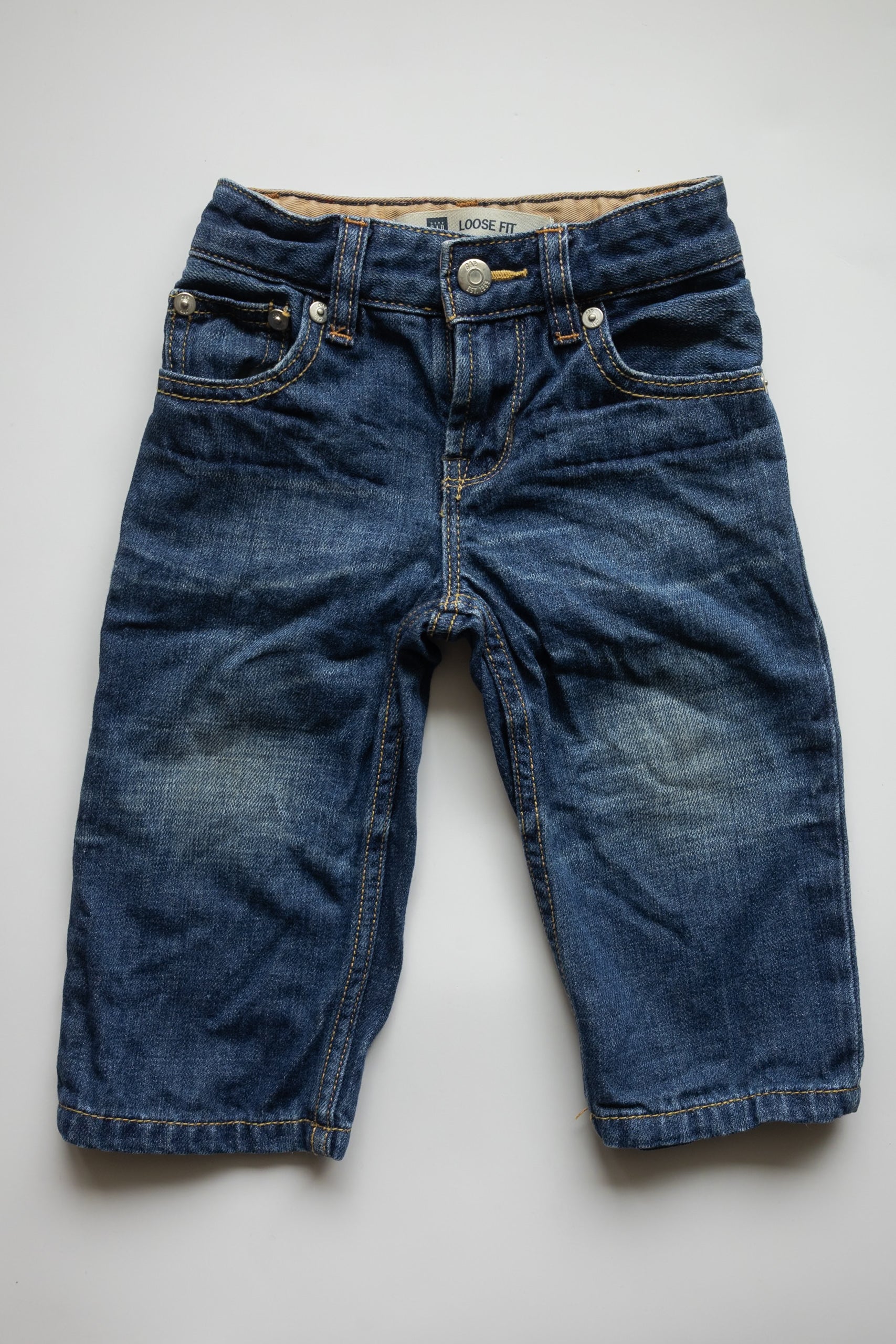🌱 Gap - Jeans loose fit 12-18M