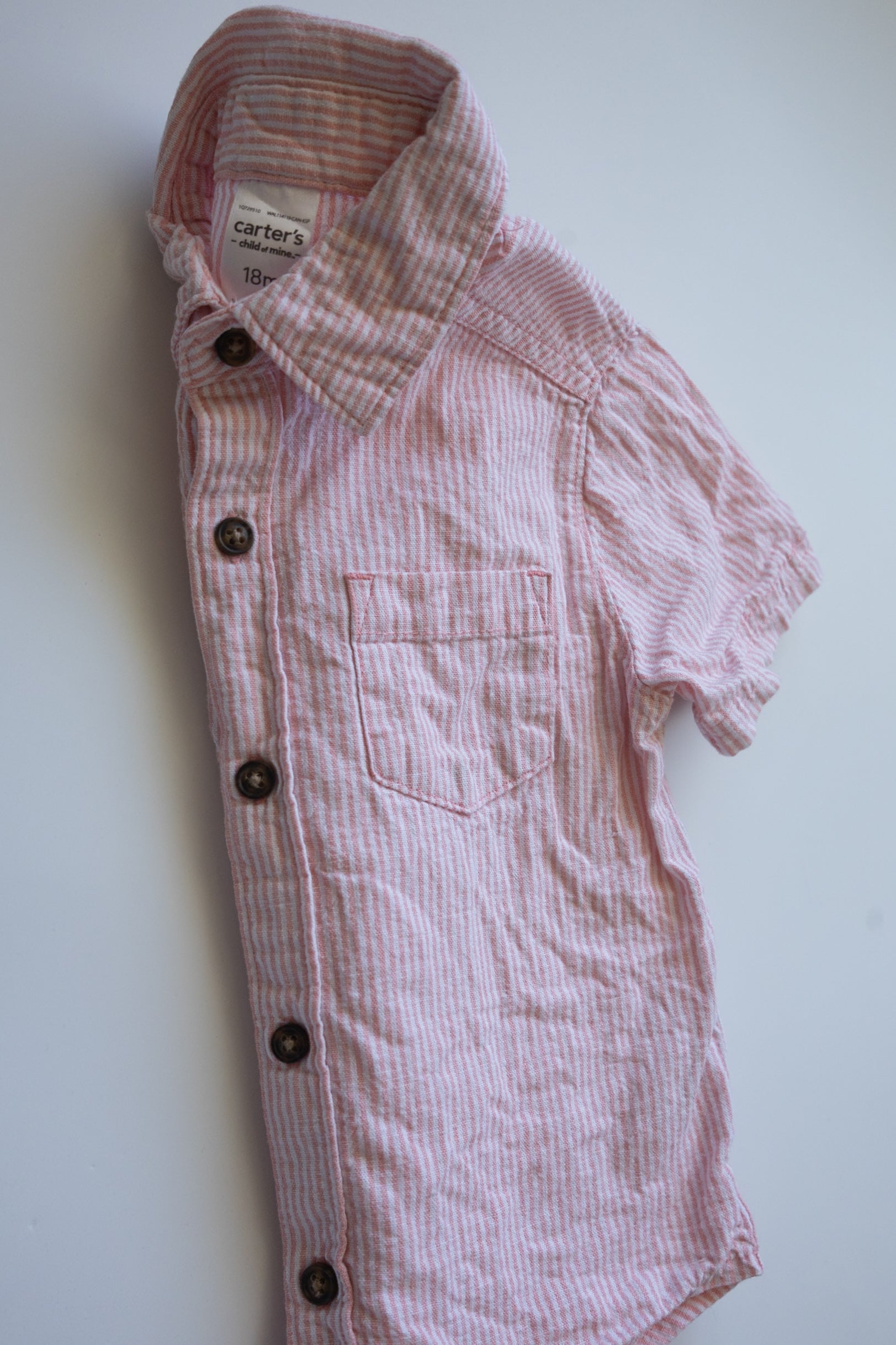 🌱 Carters - Chemise 18M