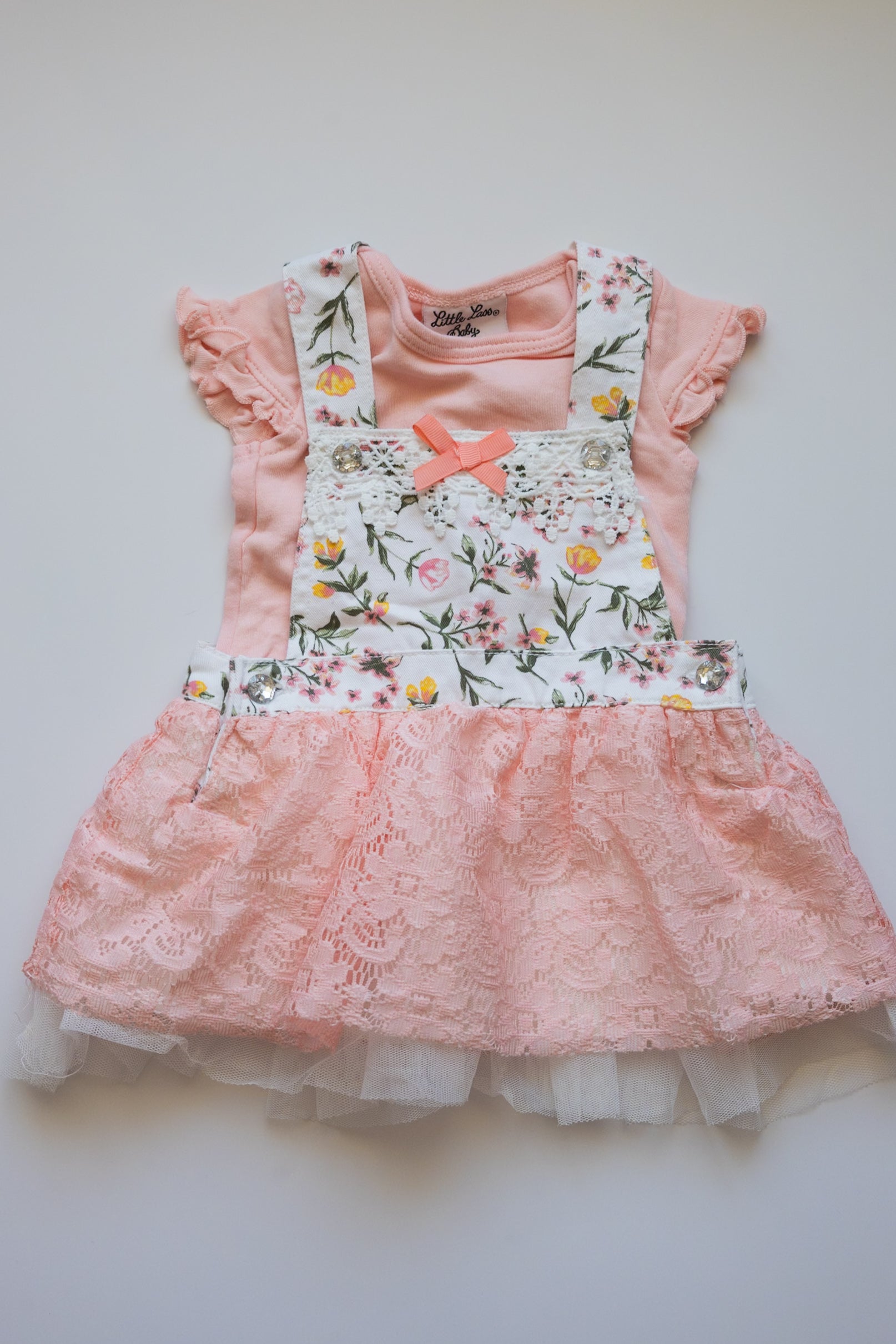 🌱 Little lass - ensemble 3-6M 🦙