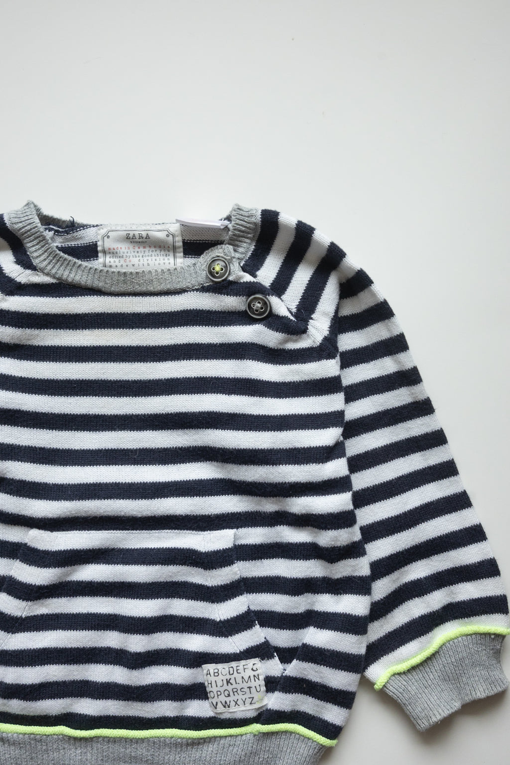 🌱 Zara - Chandail 6-9M