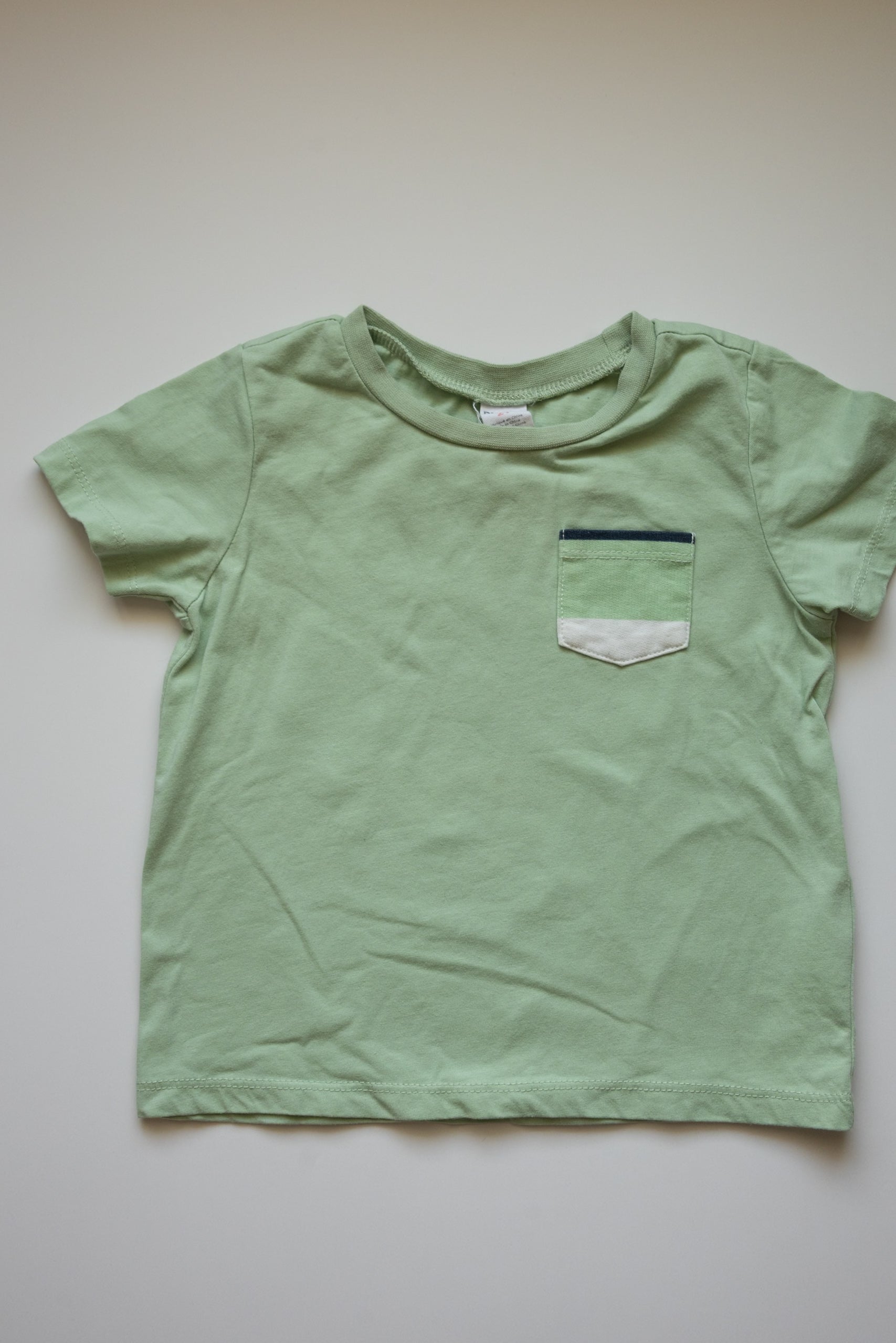🎨 Petit LEM - t-shirt 2 ans (collet légèrement jauni)