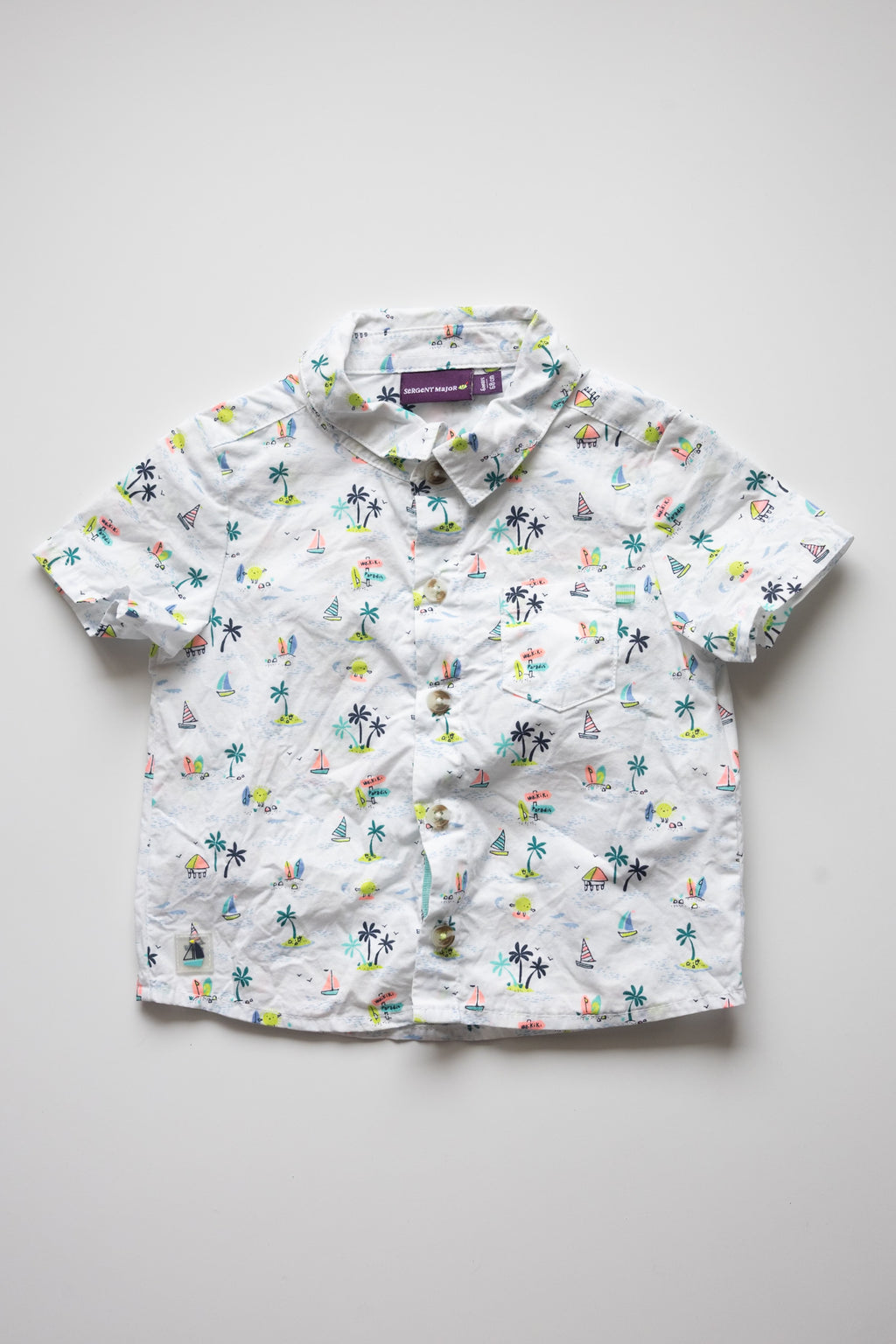 🌱 Sergent major - Chemise 6M