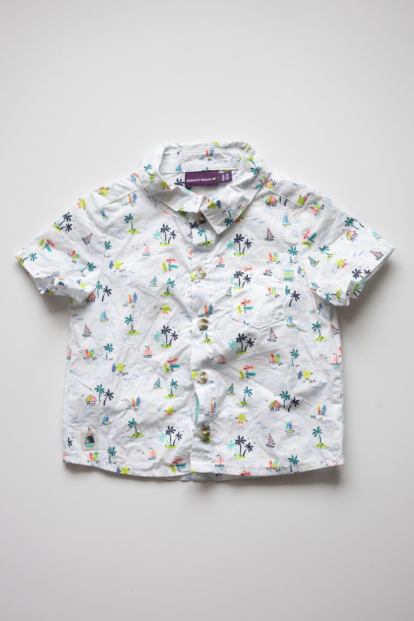 🌱 Sergent major - Chemise 6M