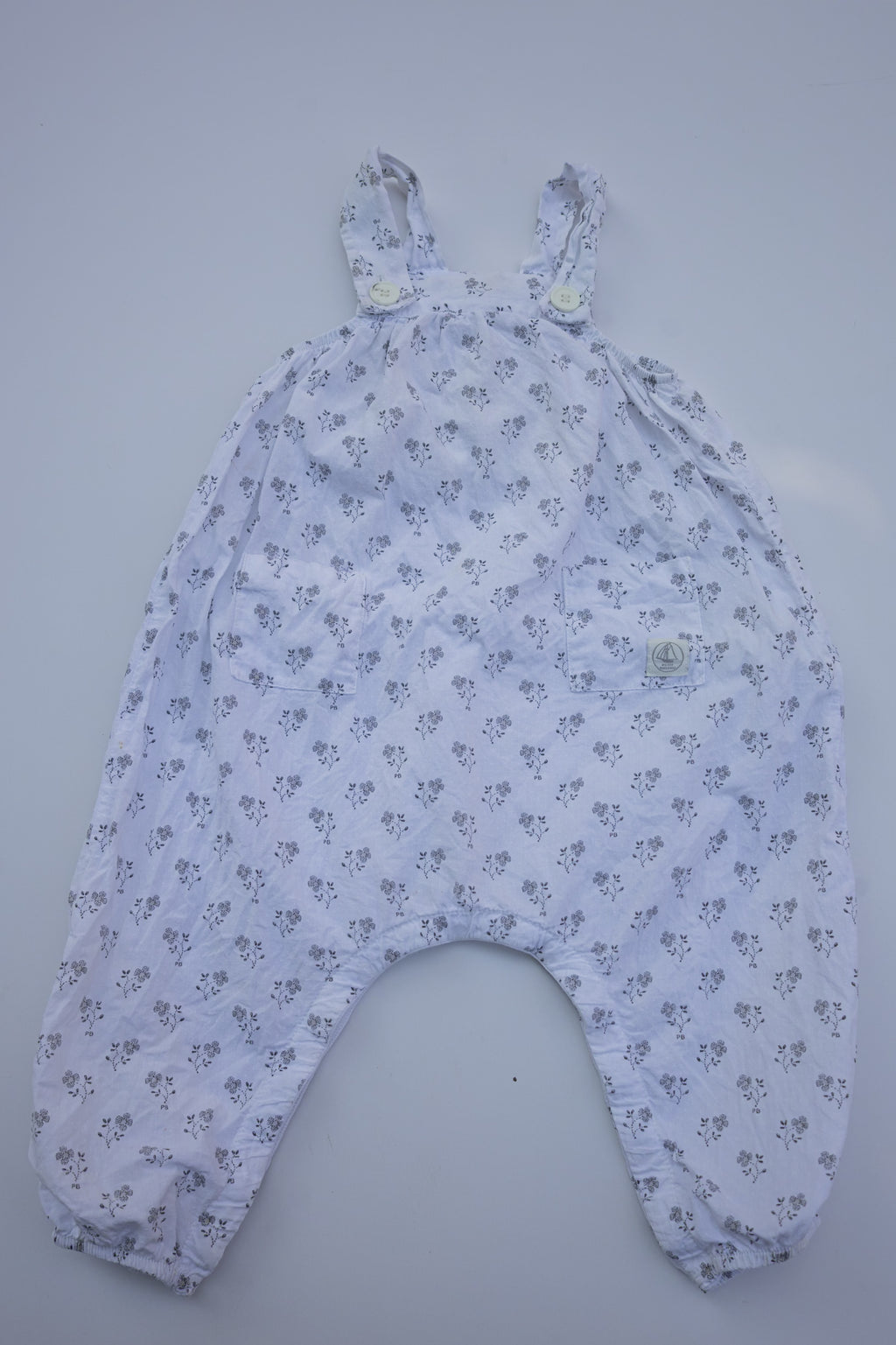 🎨 Petit bateau - Combinaison 12M (petite tache au collet à peine visible)