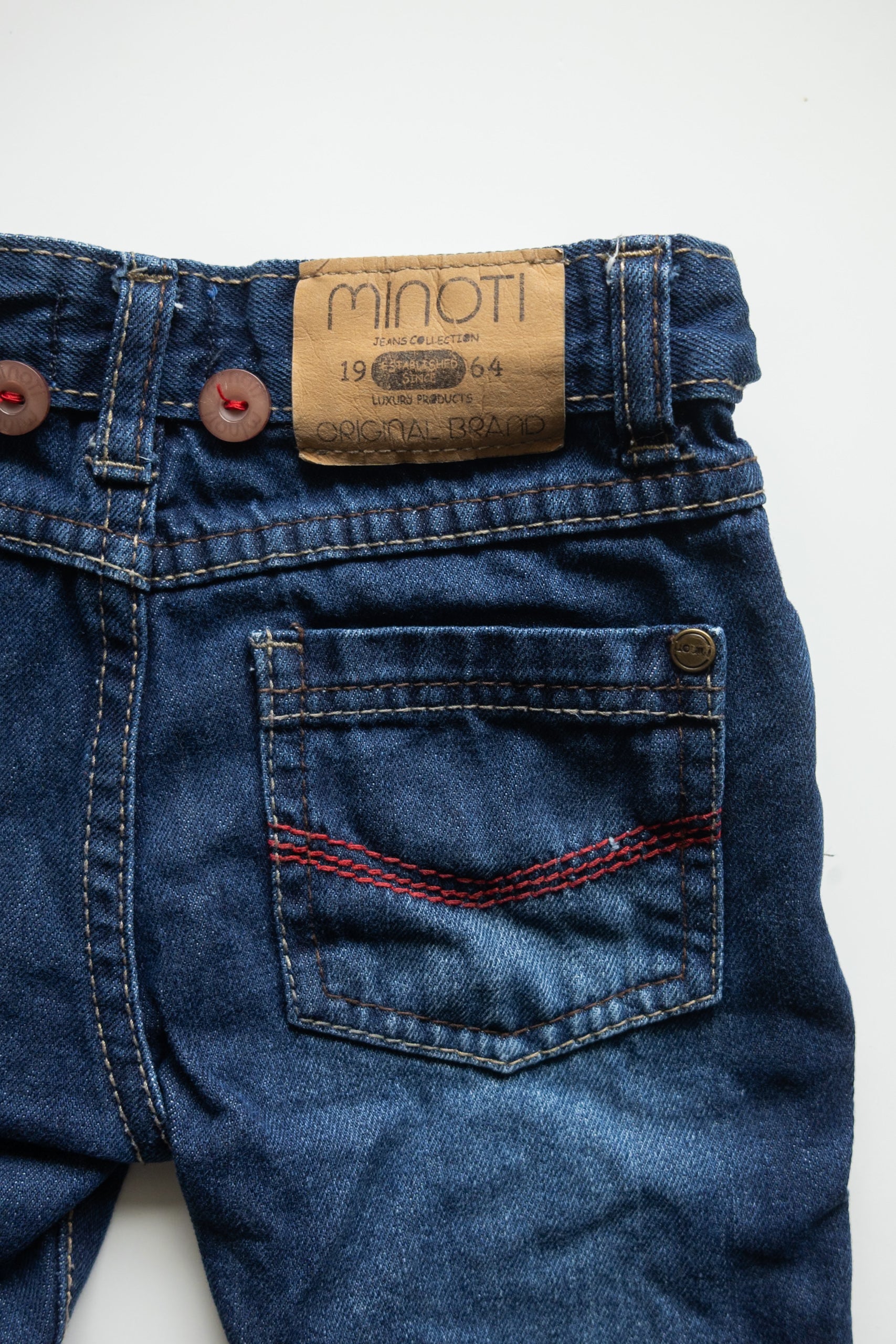 🌱 Minoti - Jeans 1 - 1/2 ans