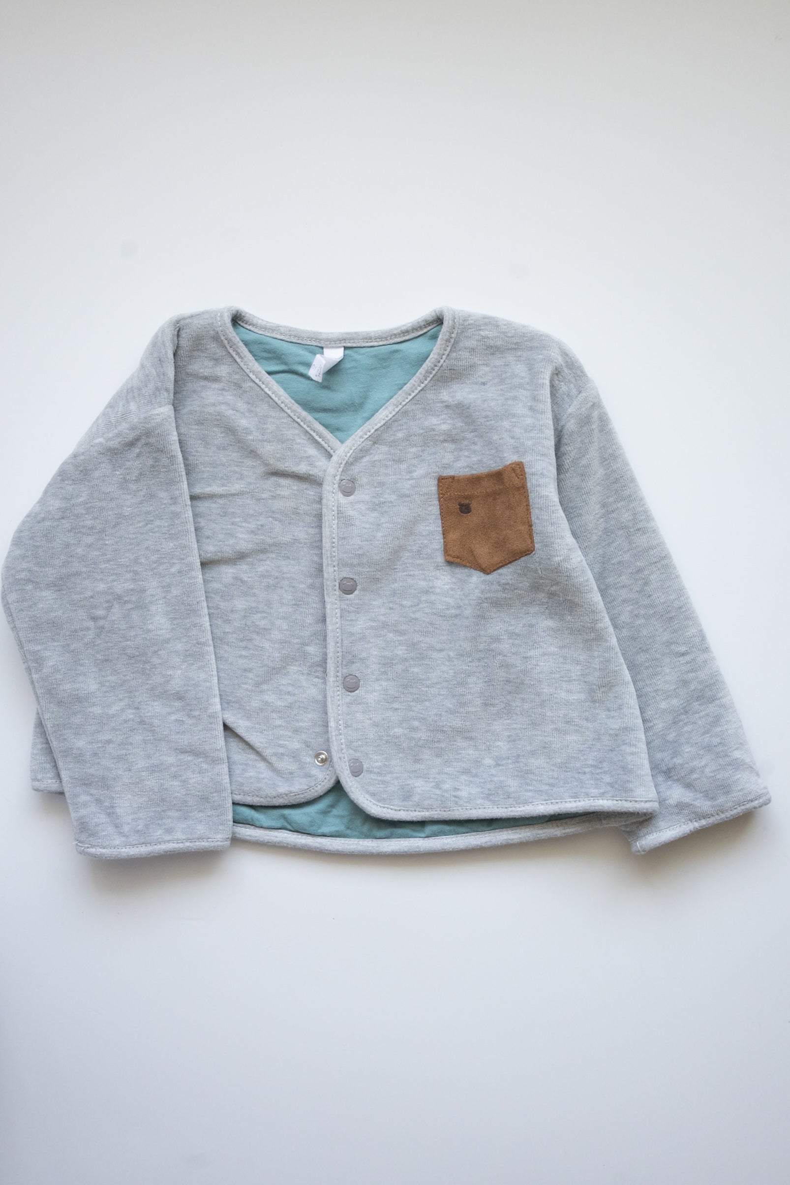 🌱 Souris Mini - Veste  9-12M