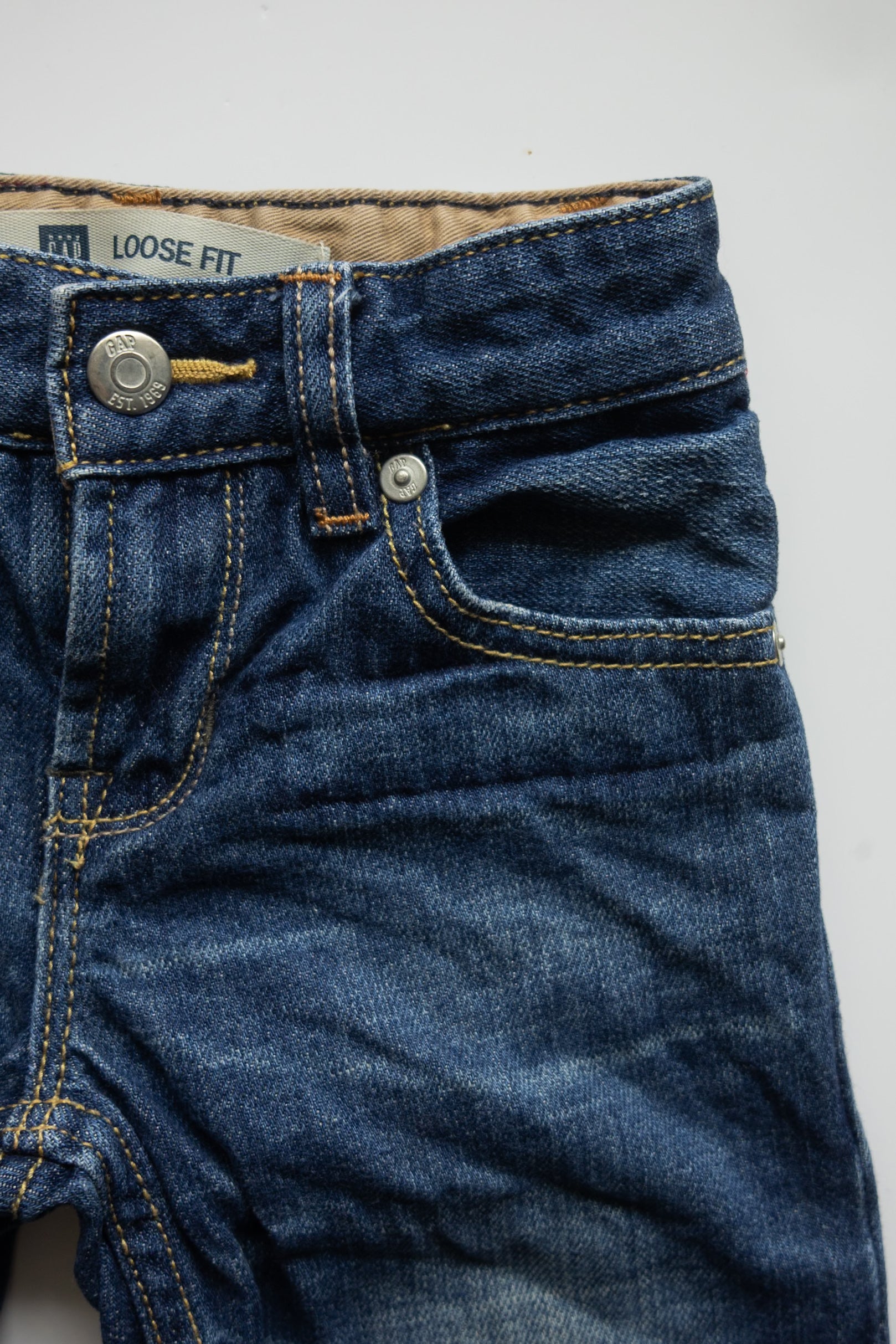 🌱 Gap - Jeans loose fit 12-18M