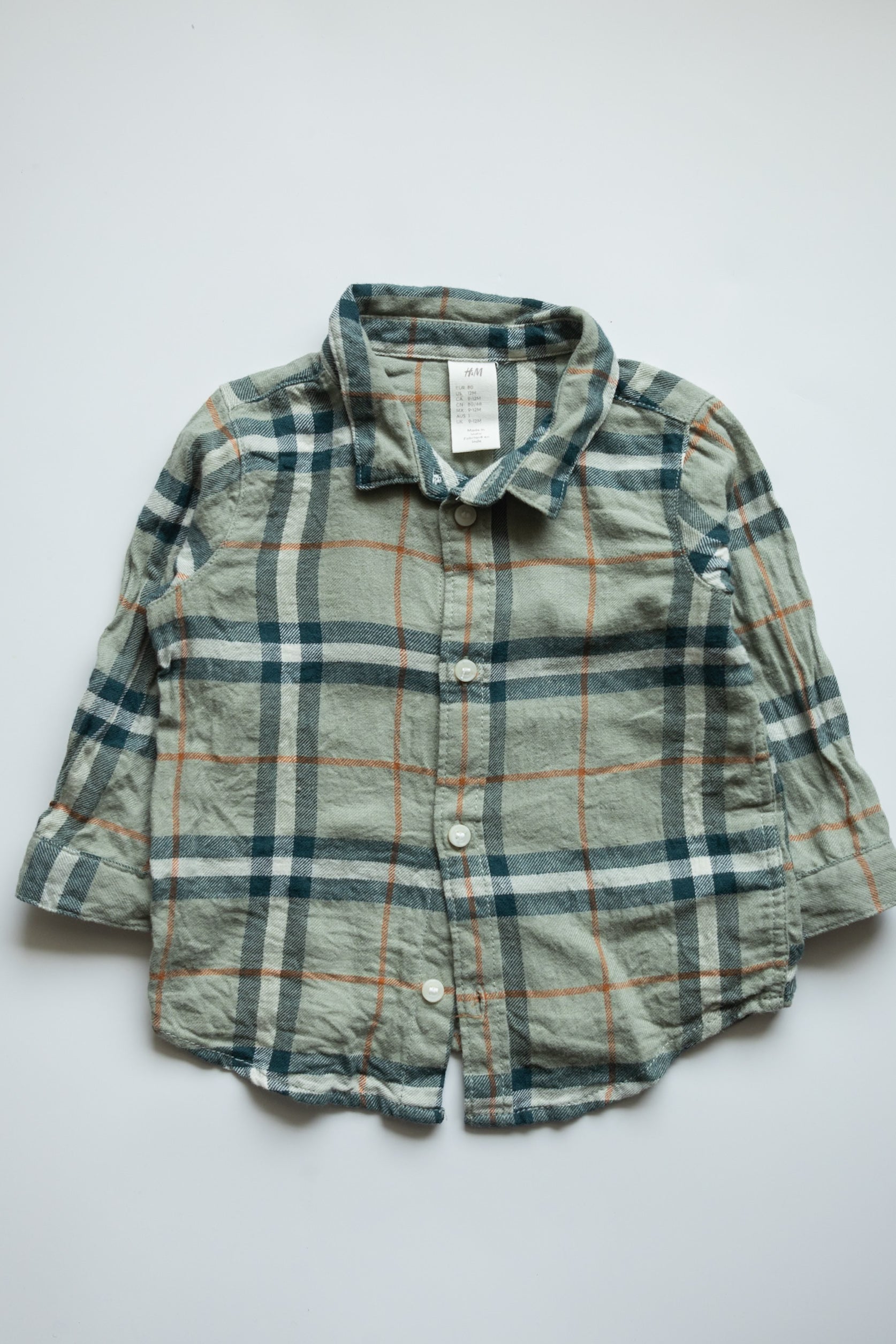 🌱 H&M - Chemise 9-12M
