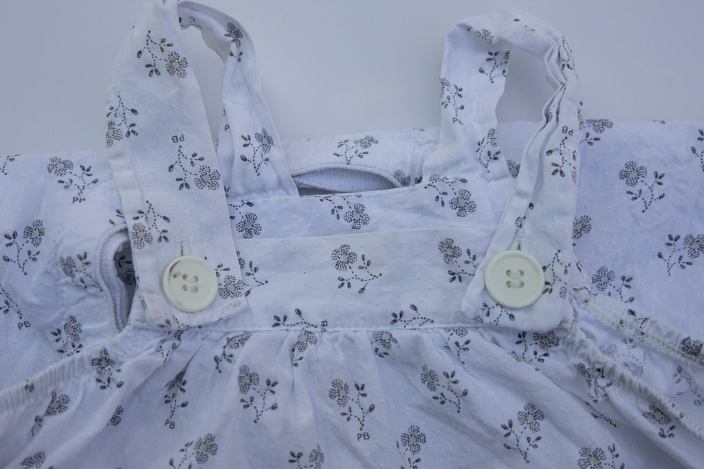 🎨 Petit bateau - Combinaison 12M (petite tache au collet à peine visible)