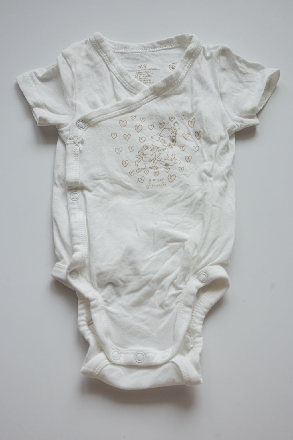 🌱 H&M bio - Cache-couche 2-4M