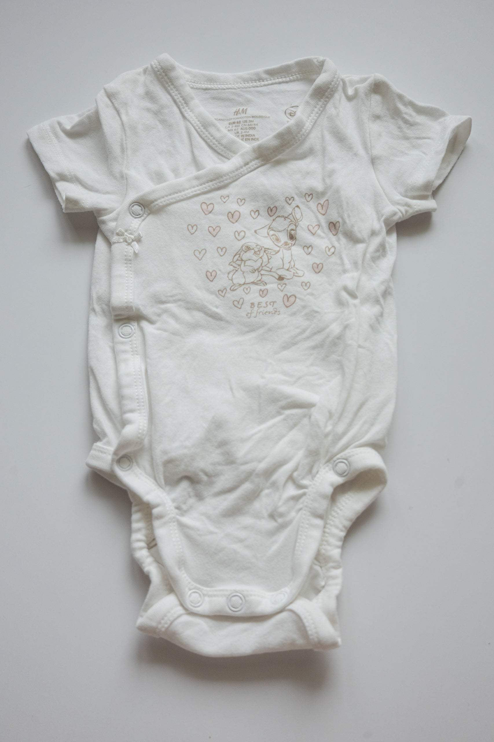🌱 H&M bio - Cache-couche 2-4M