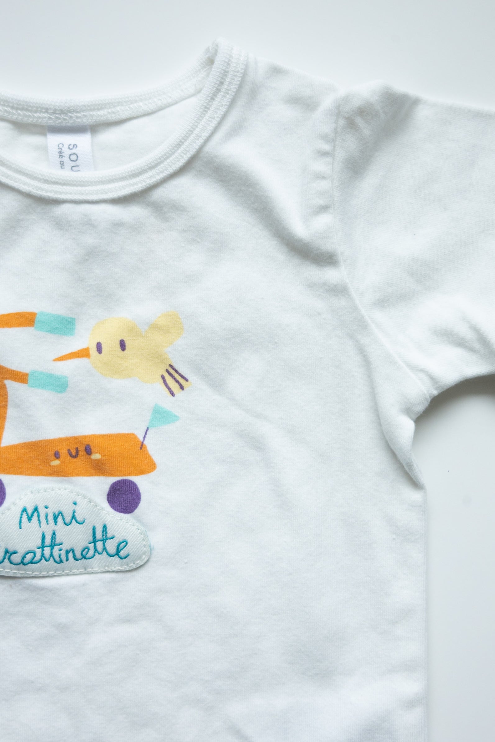 🌱 Souris Mini - cache-couche 6-9M