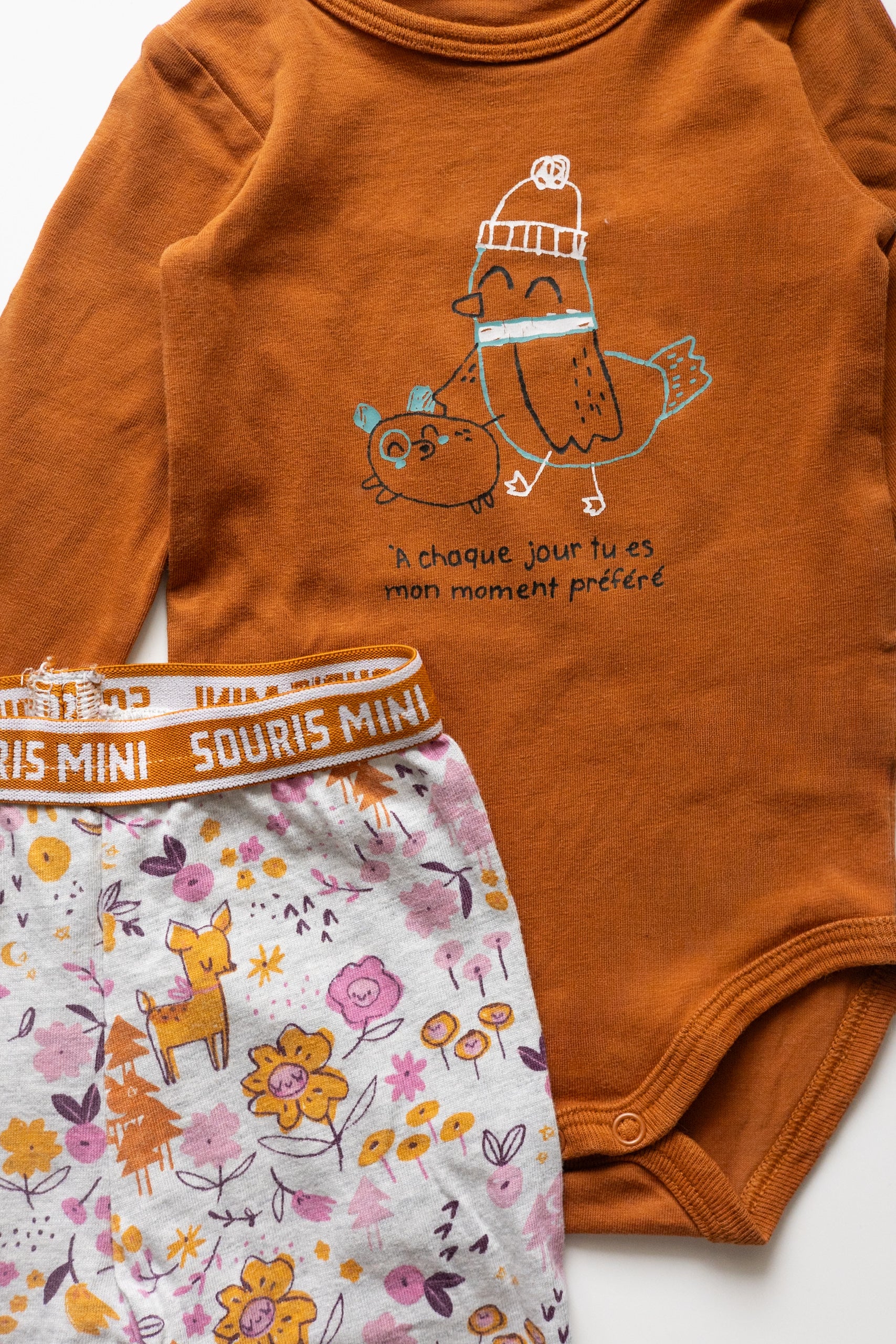 Souris Mini - ensemble 3-6M