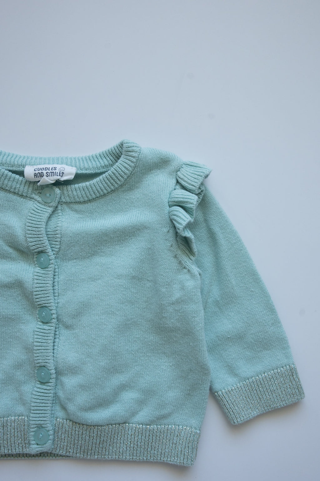🌱 Cuddles and smiles - Cardigan 3M