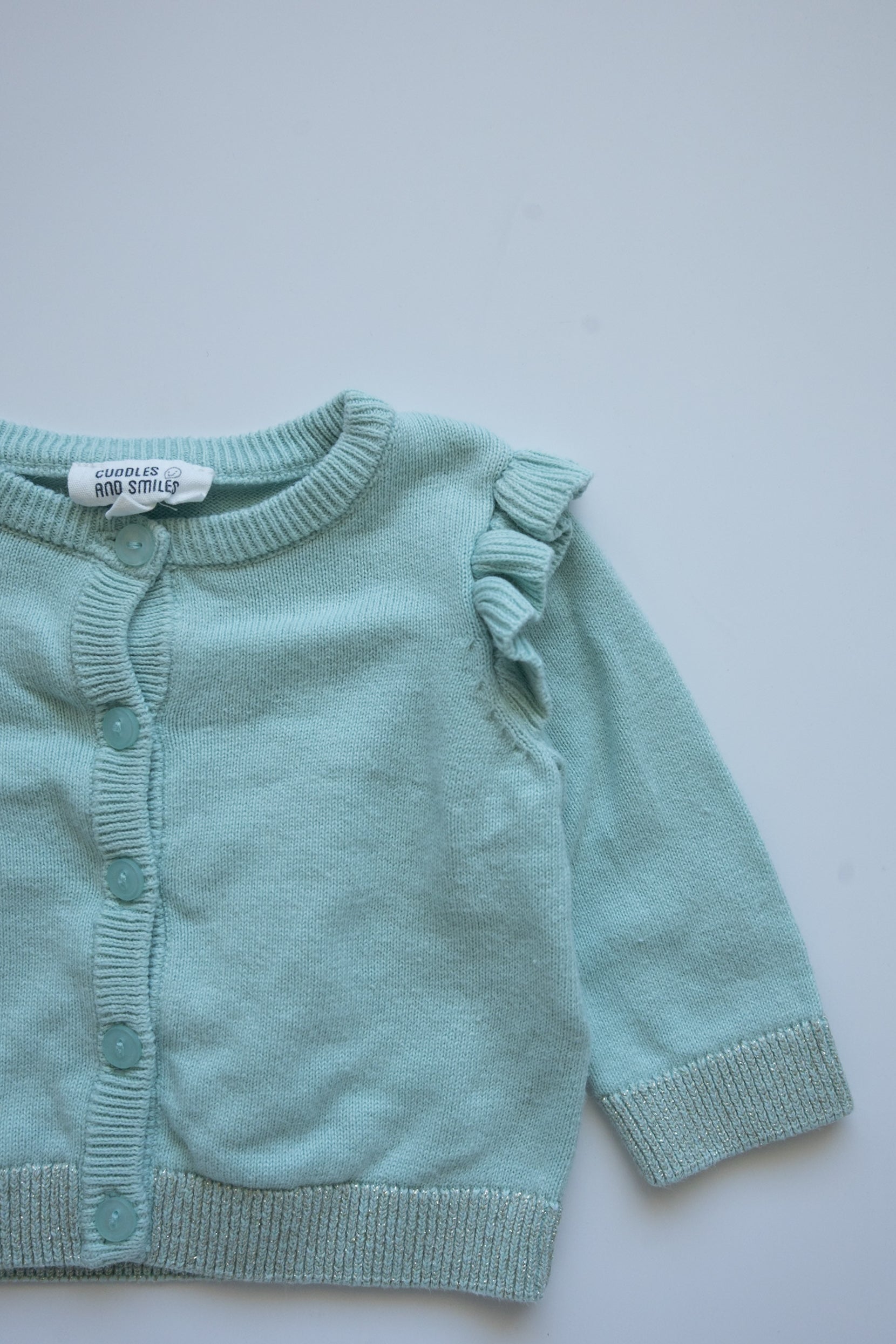 🌱 Cuddles and smiles - Cardigan 3M