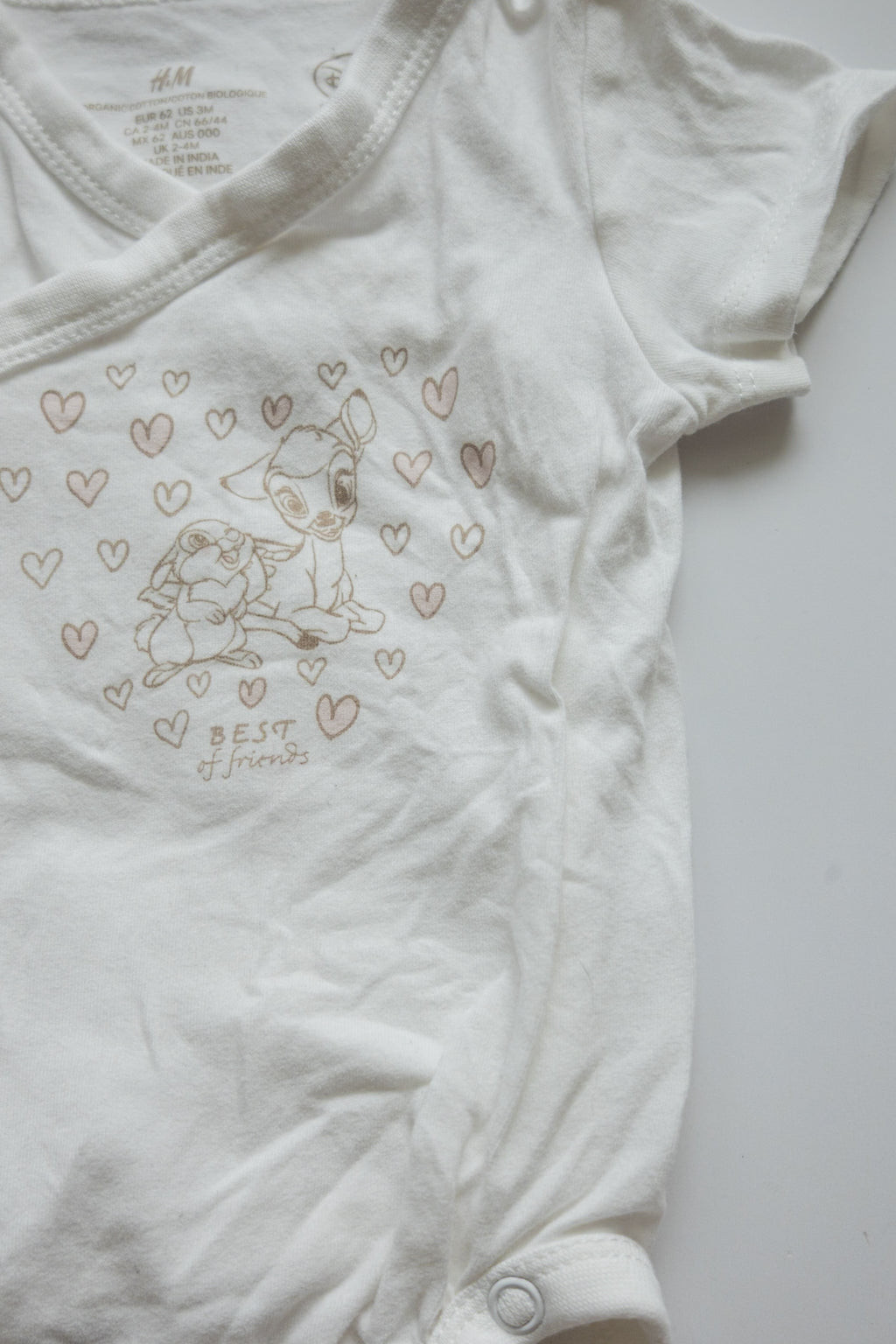 🌱 H&M bio - Cache-couche 2-4M
