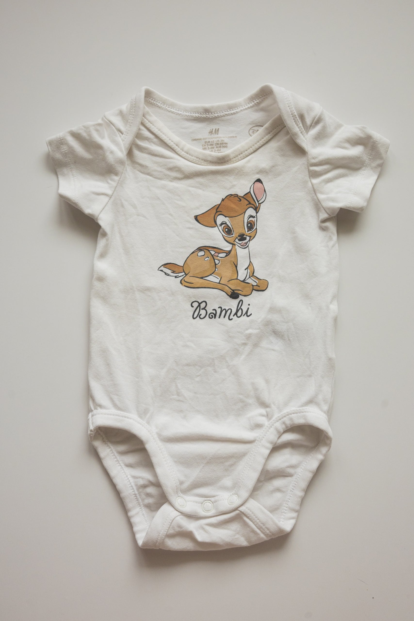🌱 H&M bio - Cache-couche 2-4M