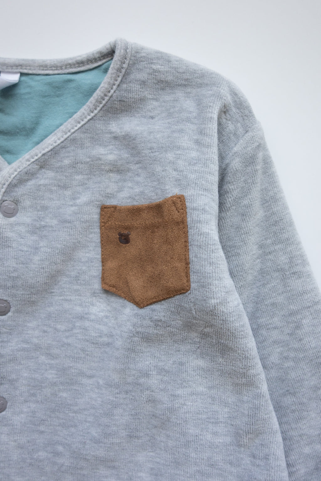 🌱 Souris Mini - Veste  9-12M