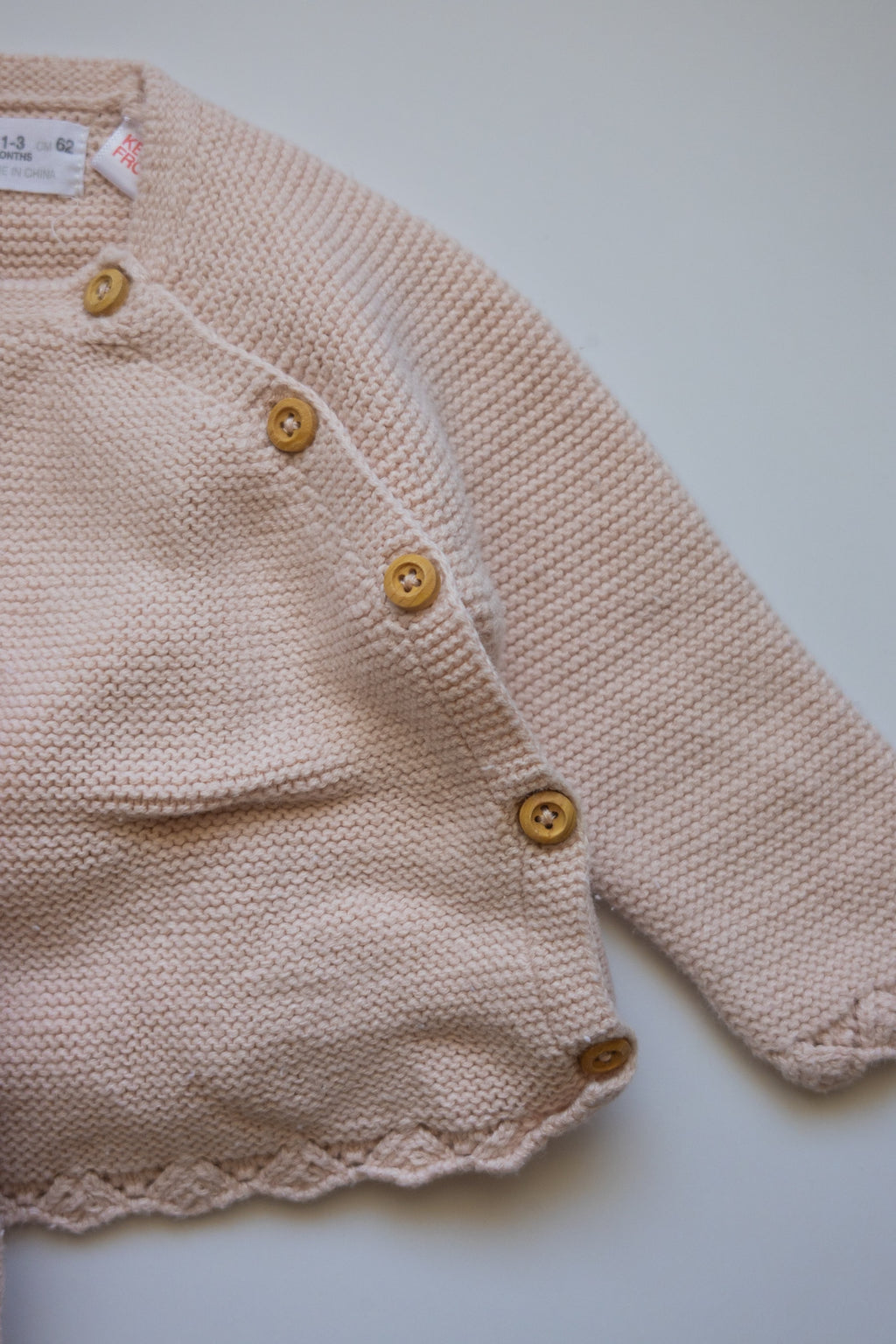 🌱 Zara - Ensemble tricot 1-3M 🦙