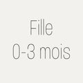 Fille 0-3M