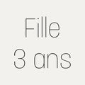 Fille 3 ans