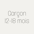 Garçon 12-18 m