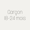 Garçon 18-24m